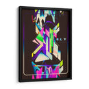 PSICODELIA - TIME - Nix | Cuadro decorativo de Canvas Lab