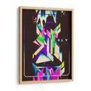 PSICODELIA - TIME - Nix | Cuadro decorativo de Canvas Lab