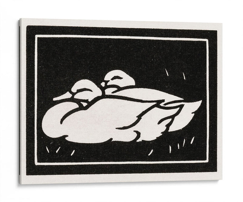 Dos patos - Julie de Graag | Cuadro decorativo de Canvas Lab