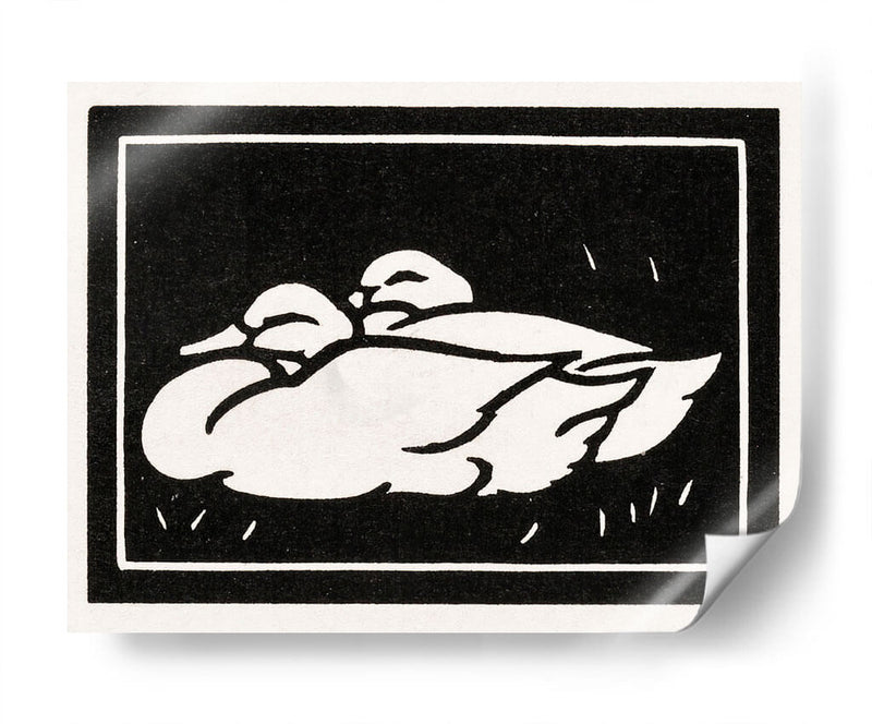 Dos patos - Julie de Graag | Cuadro decorativo de Canvas Lab