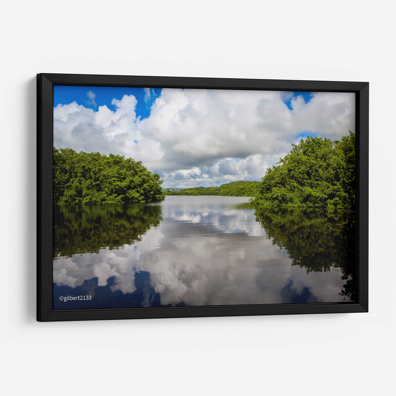 Lago en Humacao, Puerto Rico - Gilbert2133  | Cuadro decorativo de Canvas Lab