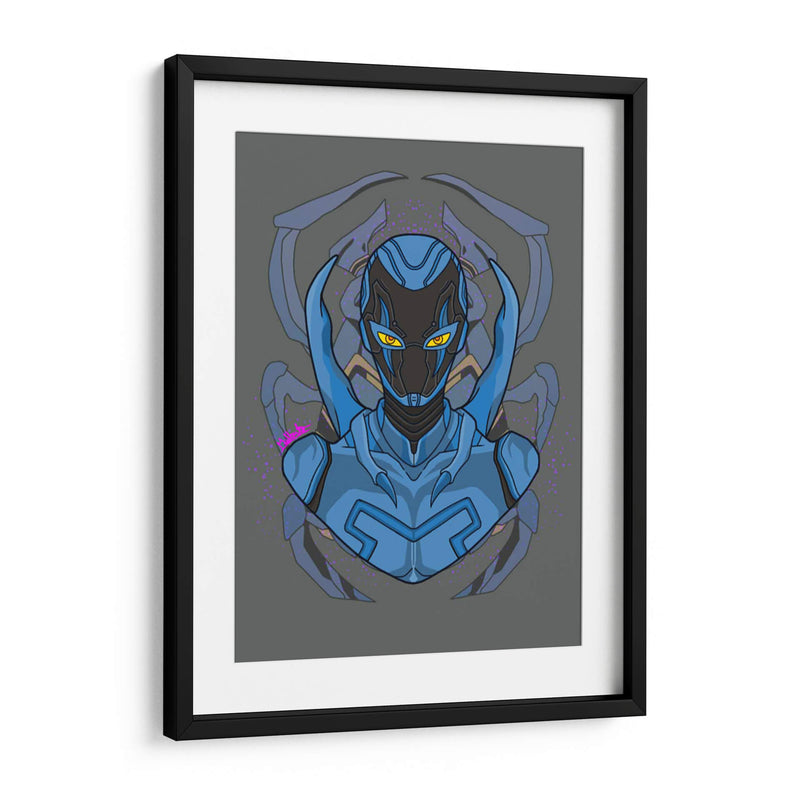 Blue Beetle - Gilbert2133  | Cuadro decorativo de Canvas Lab