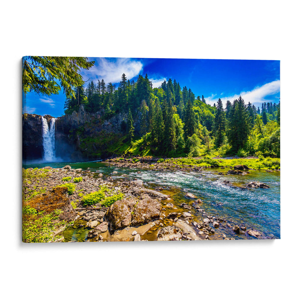 Cascada en el Bosque - Toño Chavez | Cuadro decorativo de Canvas Lab