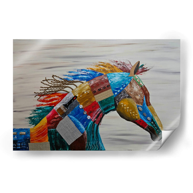 Caballo al galope - Rodríguez Marconi | Cuadro decorativo de Canvas Lab