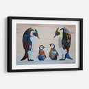 Familia Pingüino - Rodríguez Marconi | Cuadro decorativo de Canvas Lab