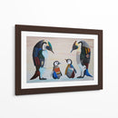 Familia Pingüino - Rodríguez Marconi | Cuadro decorativo de Canvas Lab