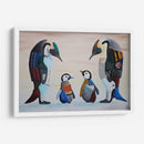 Familia Pingüino - Rodríguez Marconi | Cuadro decorativo de Canvas Lab