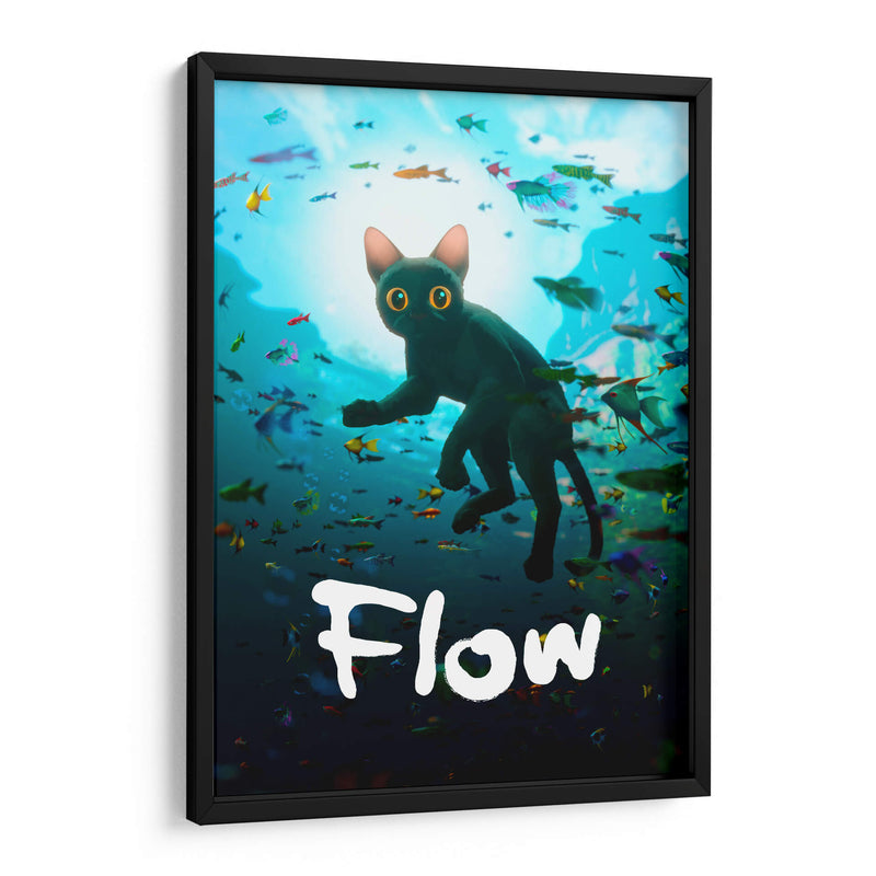 Flow  - Paltik Arte Digital | Cuadro decorativo de Canvas Lab