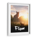 Flow en el atardecer - Paltik Arte Digital | Cuadro decorativo de Canvas Lab