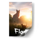 Flow en el atardecer - Paltik Arte Digital | Cuadro decorativo de Canvas Lab