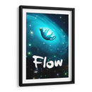 Flow y el espacio - Paltik Arte Digital | Cuadro decorativo de Canvas Lab