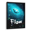 Flow y el espacio - Paltik Arte Digital | Cuadro decorativo de Canvas Lab