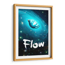Flow y el espacio - Paltik Arte Digital | Cuadro decorativo de Canvas Lab