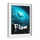 Flow y el espacio - Paltik Arte Digital | Cuadro decorativo de Canvas Lab