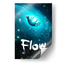 Flow y el espacio - Paltik Arte Digital | Cuadro decorativo de Canvas Lab