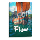 Flow en el barco - Paltik Arte Digital | Cuadro decorativo de Canvas Lab