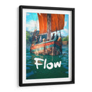 Flow en el barco - Paltik Arte Digital | Cuadro decorativo de Canvas Lab