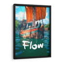 Flow en el barco - Paltik Arte Digital | Cuadro decorativo de Canvas Lab