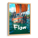 Flow en el barco - Paltik Arte Digital | Cuadro decorativo de Canvas Lab