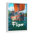 Flow en el barco - Paltik Arte Digital | Cuadro decorativo de Canvas Lab