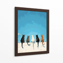 Reunión felina - Paltik Arte Digital | Cuadro decorativo de Canvas Lab