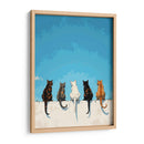 Reunión felina - Paltik Arte Digital | Cuadro decorativo de Canvas Lab