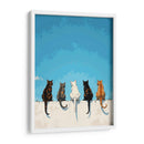 Reunión felina - Paltik Arte Digital | Cuadro decorativo de Canvas Lab