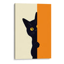 Gato curioso - Paltik Arte Digital | Cuadro decorativo de Canvas Lab