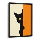 Gato curioso - Paltik Arte Digital | Cuadro decorativo de Canvas Lab
