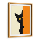 Gato curioso - Paltik Arte Digital | Cuadro decorativo de Canvas Lab