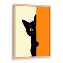 Gato curioso - Paltik Arte Digital | Cuadro decorativo de Canvas Lab