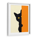 Gato curioso - Paltik Arte Digital | Cuadro decorativo de Canvas Lab