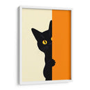 Gato curioso - Paltik Arte Digital | Cuadro decorativo de Canvas Lab