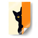 Gato curioso - Paltik Arte Digital | Cuadro decorativo de Canvas Lab