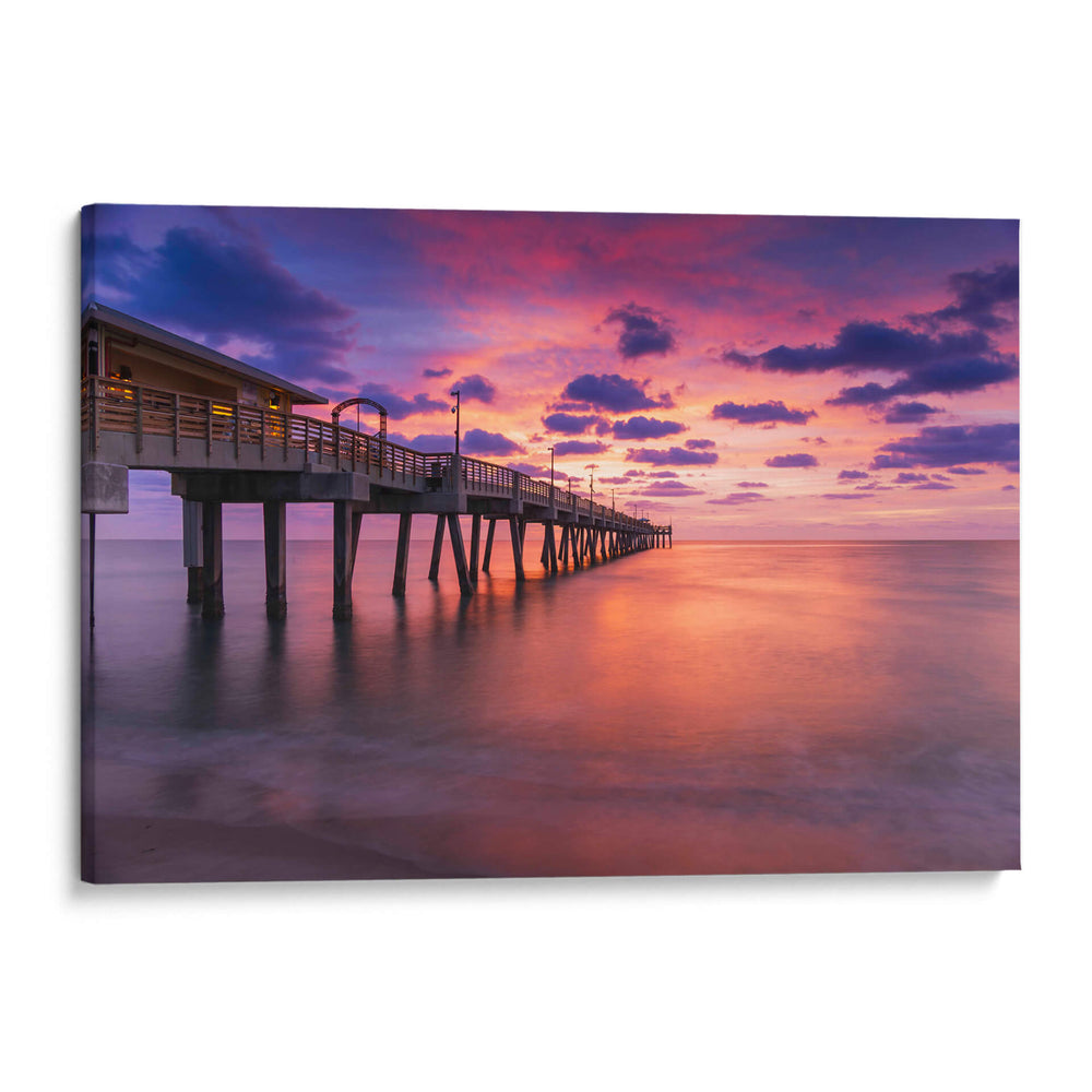 Muelle al Amanecer - Toño Chavez | Cuadro decorativo de Canvas Lab