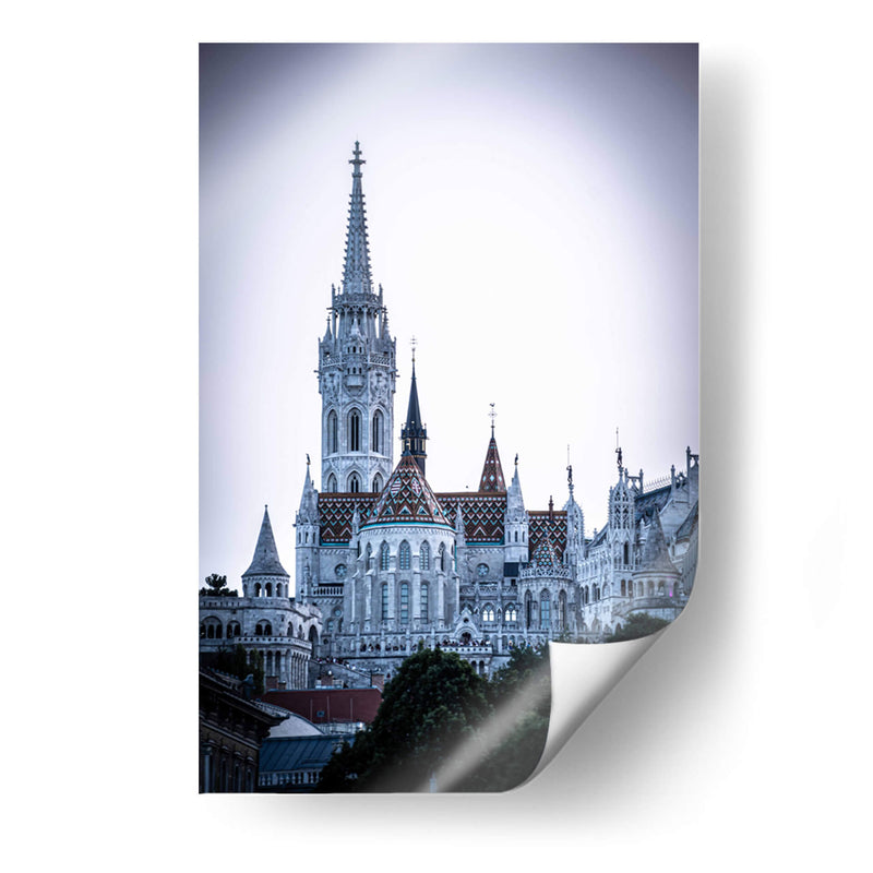 La iglesia de Matías, Budapest - Claudia Luna | Cuadro decorativo de Canvas Lab