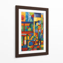 Macke Abstracto Geométrico, DEA - DEA Digital Esoteric Art | Cuadro decorativo de Canvas Lab