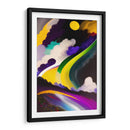 Neblina Morada, DEA - DEA Digital Esoteric Art | Cuadro decorativo de Canvas Lab