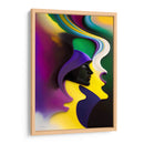 Mujer Negra Abstracta - DEA Digital Esoteric Art | Cuadro decorativo de Canvas Lab