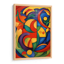 Marc Ocre Abstracto - DEA Digital Esoteric Art | Cuadro decorativo de Canvas Lab