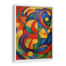 Marc Ocre Abstracto - DEA Digital Esoteric Art | Cuadro decorativo de Canvas Lab