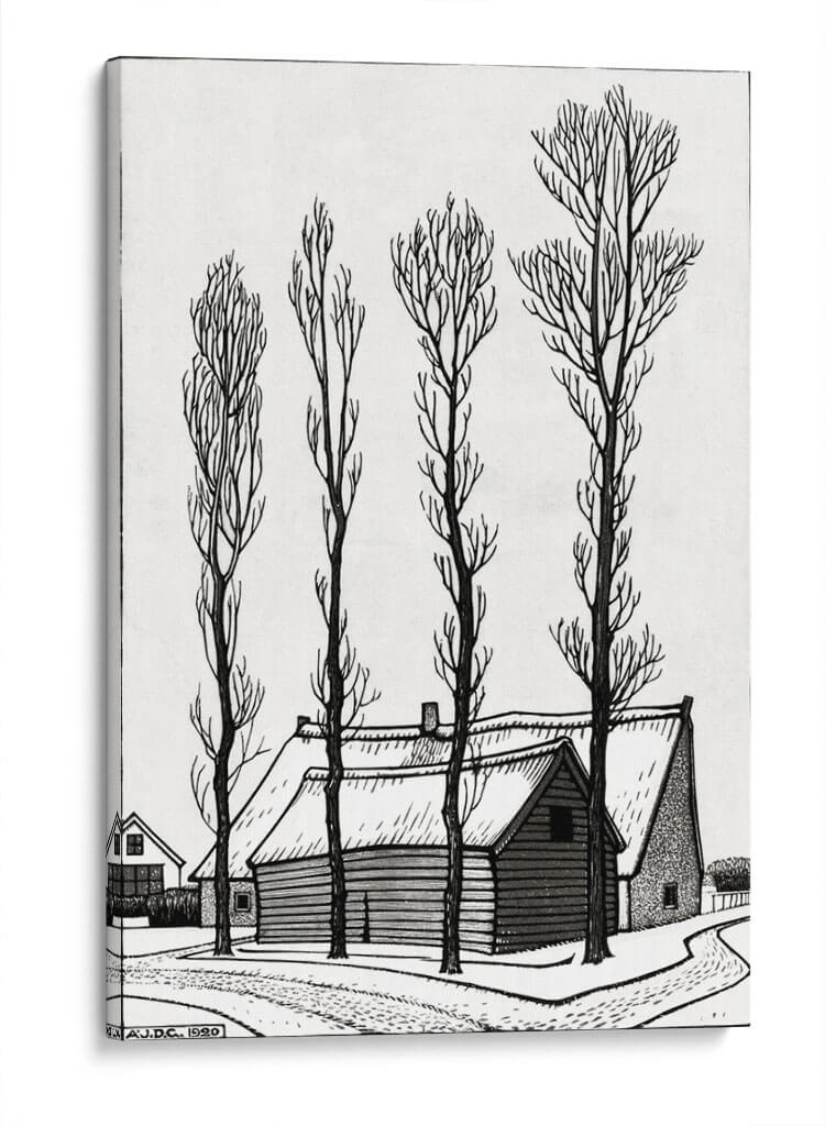 Invierno - Julie de Graag | Cuadro decorativo de Canvas Lab