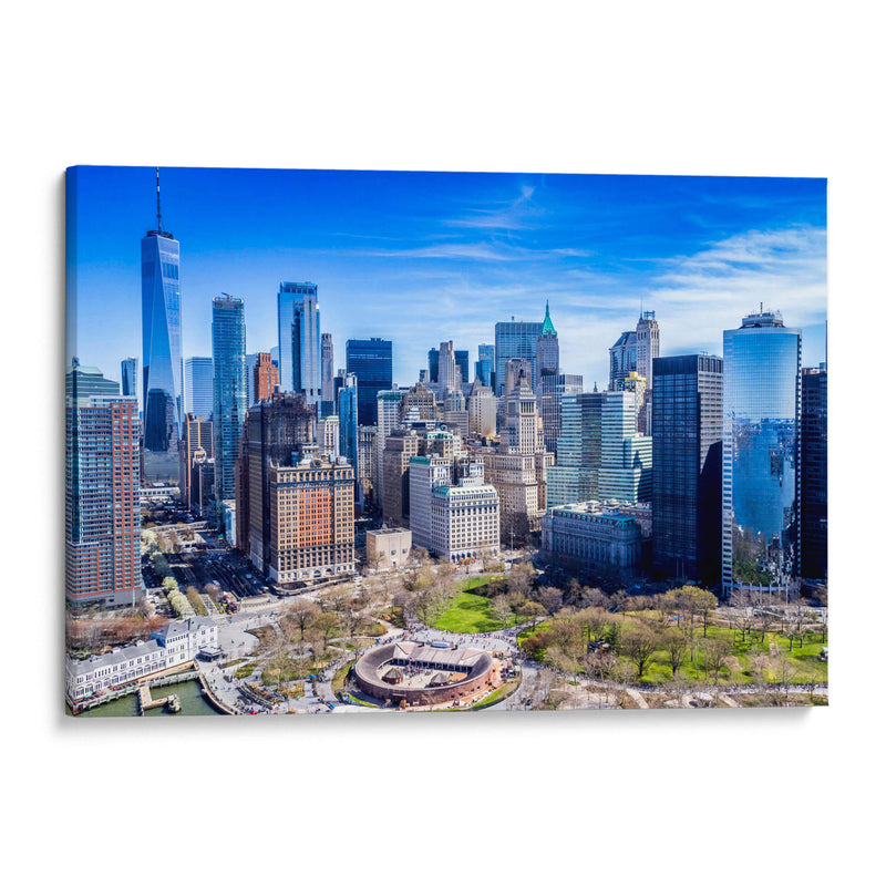 New York desde el cielo - Toño Chavez | Cuadro decorativo de Canvas Lab