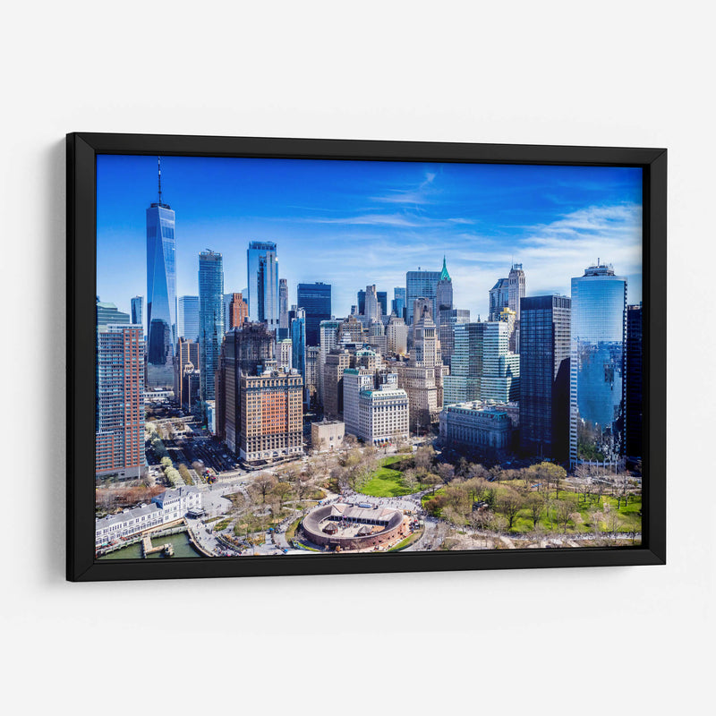 New York desde el cielo - Toño Chavez | Cuadro decorativo de Canvas Lab