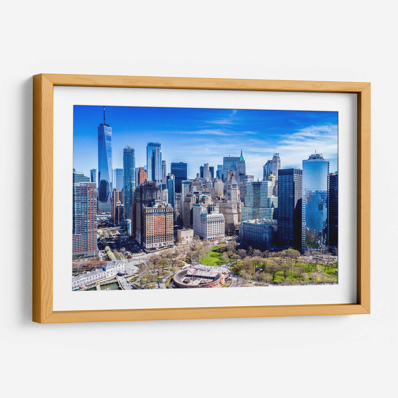 New York desde el cielo - Toño Chavez | Cuadro decorativo de Canvas Lab