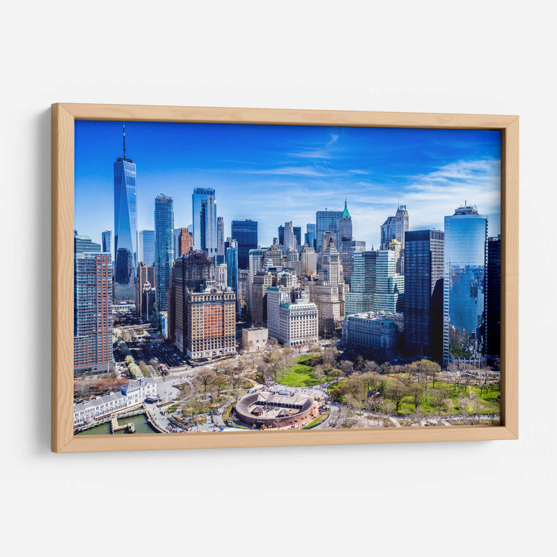 New York desde el cielo - Toño Chavez | Cuadro decorativo de Canvas Lab