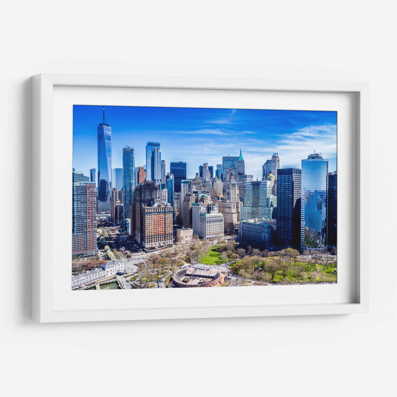 New York desde el cielo - Toño Chavez | Cuadro decorativo de Canvas Lab