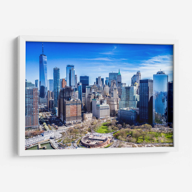 New York desde el cielo - Toño Chavez | Cuadro decorativo de Canvas Lab