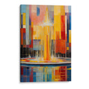 Fuente Mágica Abstracta - DEA Digital Esoteric Art | Cuadro decorativo de Canvas Lab