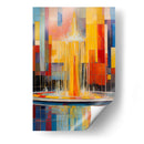 Fuente Mágica Abstracta - DEA Digital Esoteric Art | Cuadro decorativo de Canvas Lab